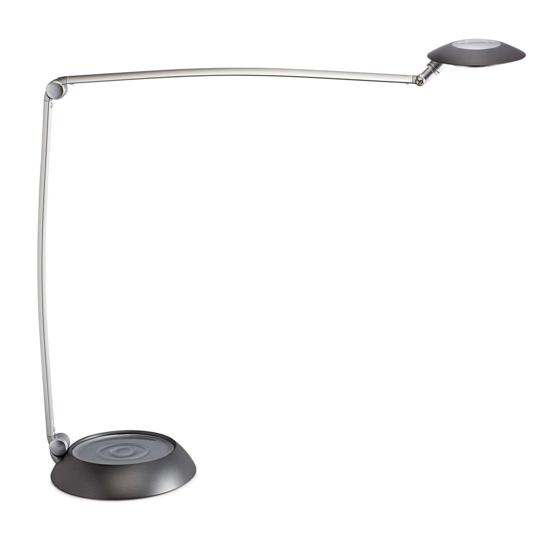 Lampe de bureau LED dimmable, 4000 K space argent MAUL - Lampe de bureau LED dimmable MAULspace argent, vue d'ensemble