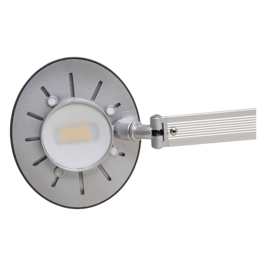 Lampe de bureau LED dimmable, 4000 K space argent MAUL - Lampe de bureau LED dimmable MAULspace argent, détail