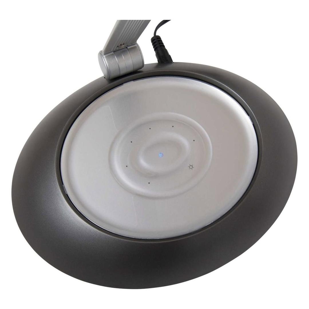 Lampe de bureau LED dimmable, 4000 K space argent MAUL - Lampe de bureau LED dimmable MAULspace argent, détail