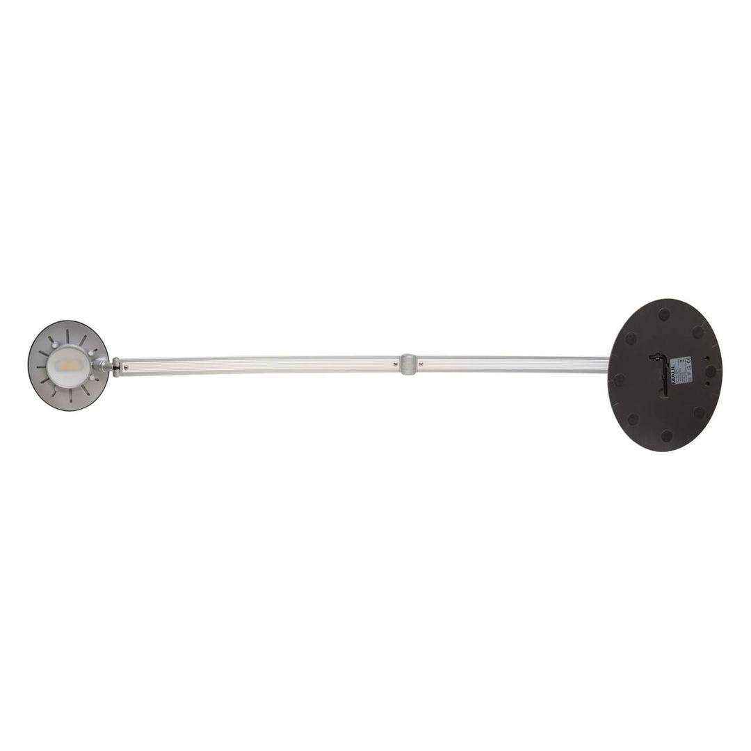 Lampe de bureau LED dimmable, 4000 K space argent MAUL - Lampe de bureau LED dimmable MAULspace argent, détail
