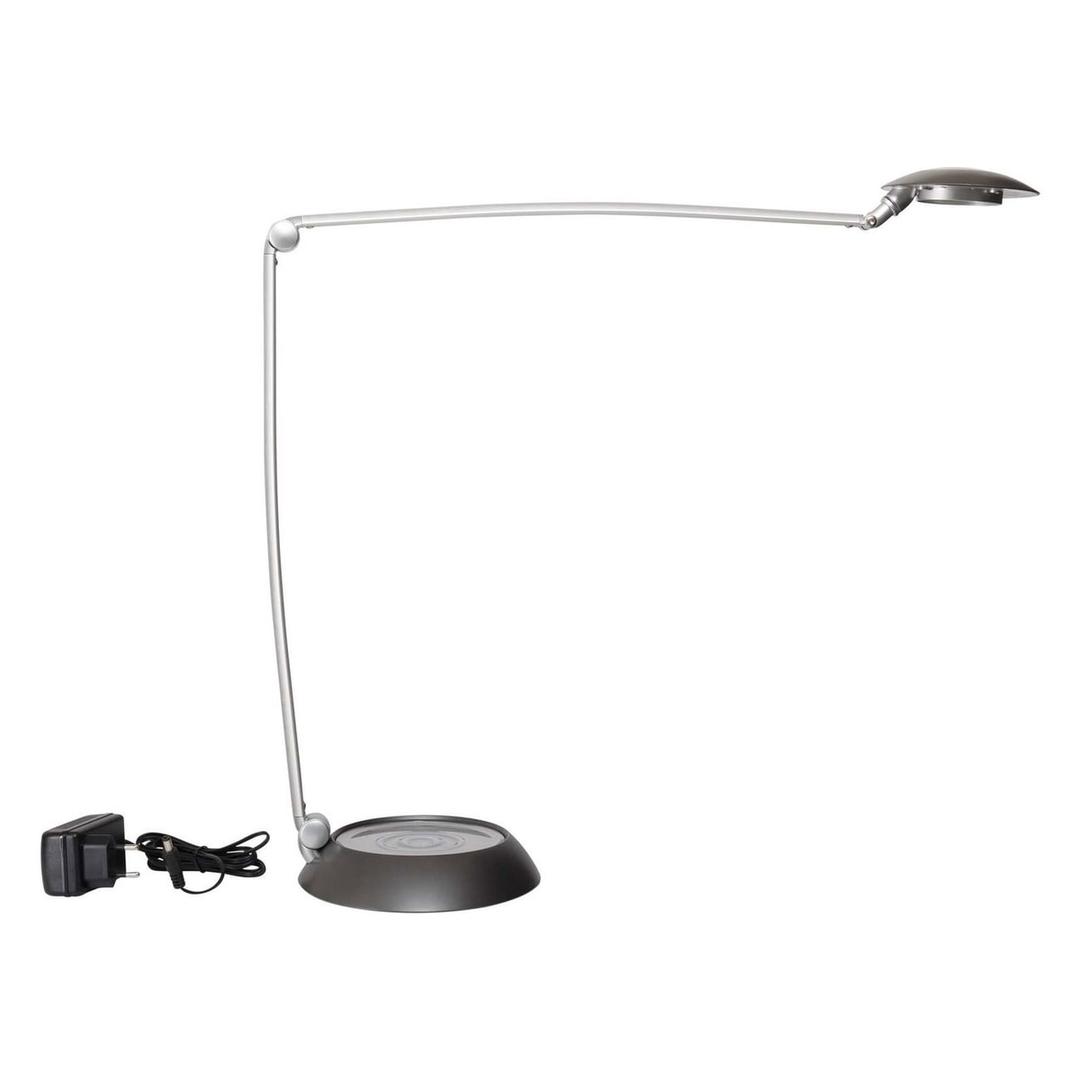Lampe de bureau LED dimmable, 4000 K space argent MAUL - Lampe de bureau LED dimmable MAULspace argent, détail