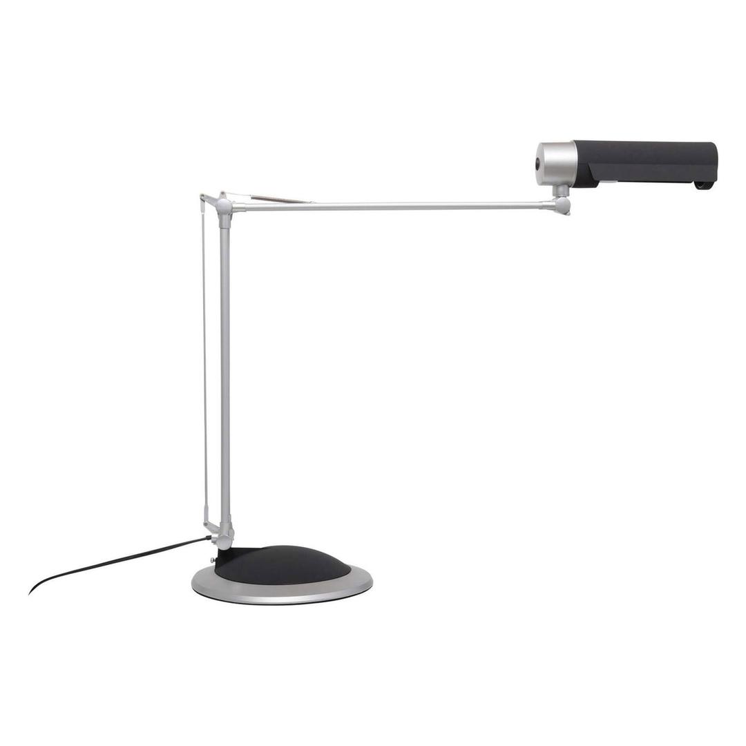 Lampe de bureau LED, pied et pince fournis office argent MAUL - Lampe de bureau LED MAULoffice argent, détail