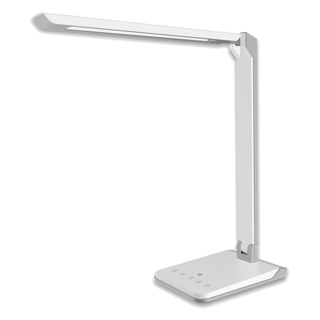 Lampe de bureau LED, capteur de luminosité Lumina blanc HANSA - Lampe de bureau Hansa Lumina blanc, vue d'ensemble