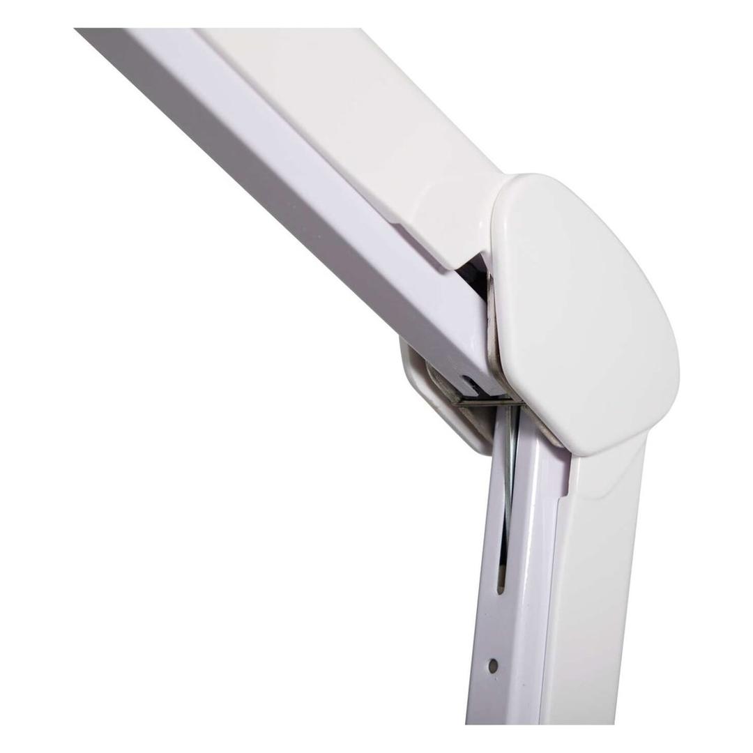 Lampe loupe LED dimmable à pince, lentille 234 cm² crystal blanc MAUL - Lampe loupe LED à pince MAULcrystal blanc, détail