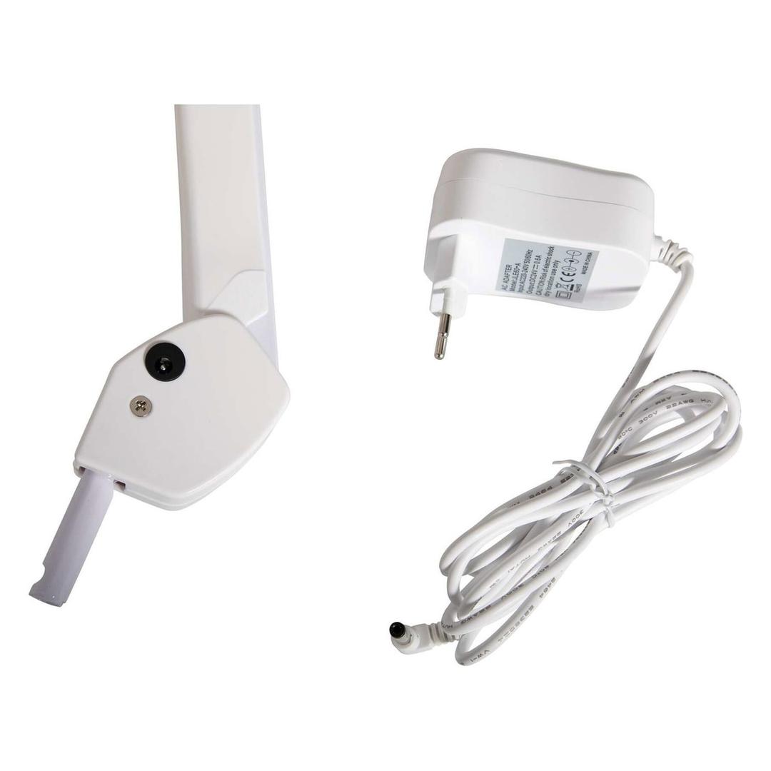 Lampe loupe LED dimmable à pince, 3 dioptries source blanc MAUL - Lampe loupe LED à pince MAULsource blanc, détail