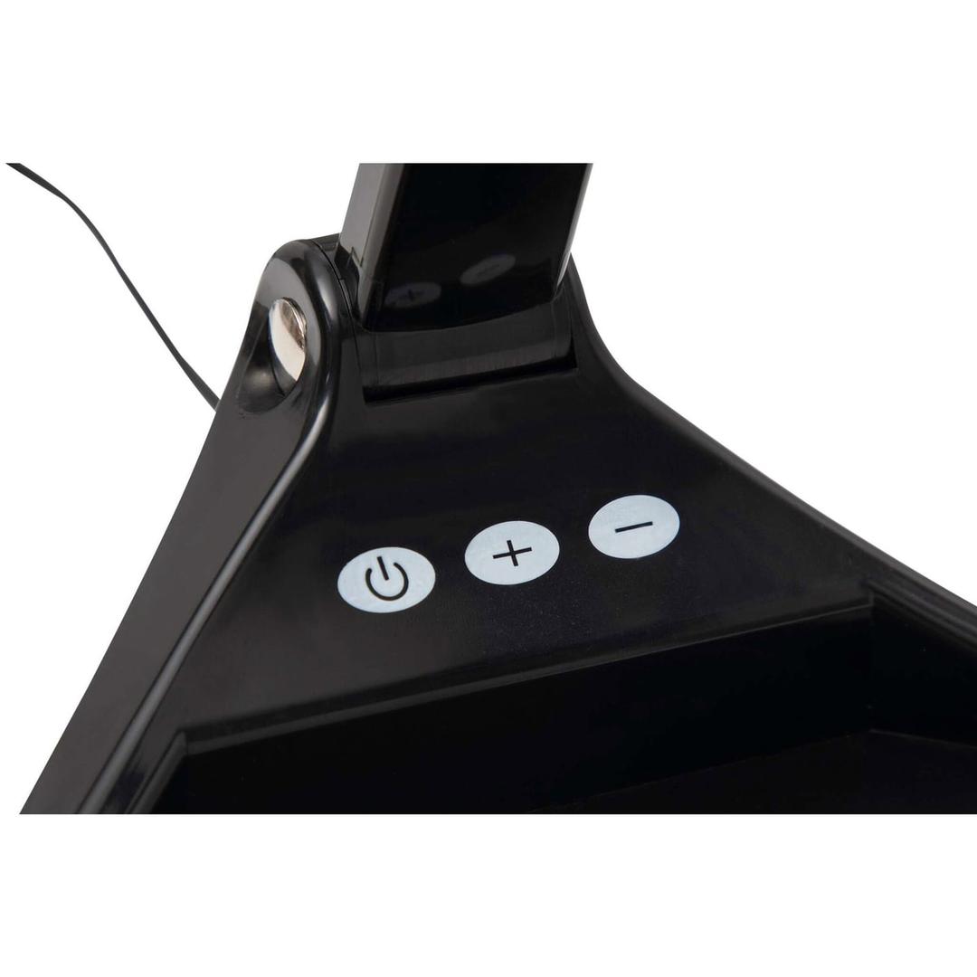 Lampe loupe LED dimmable, double lentille iris noir MAUL - Lampe loupe LED dimmable MAULiris noir, détail