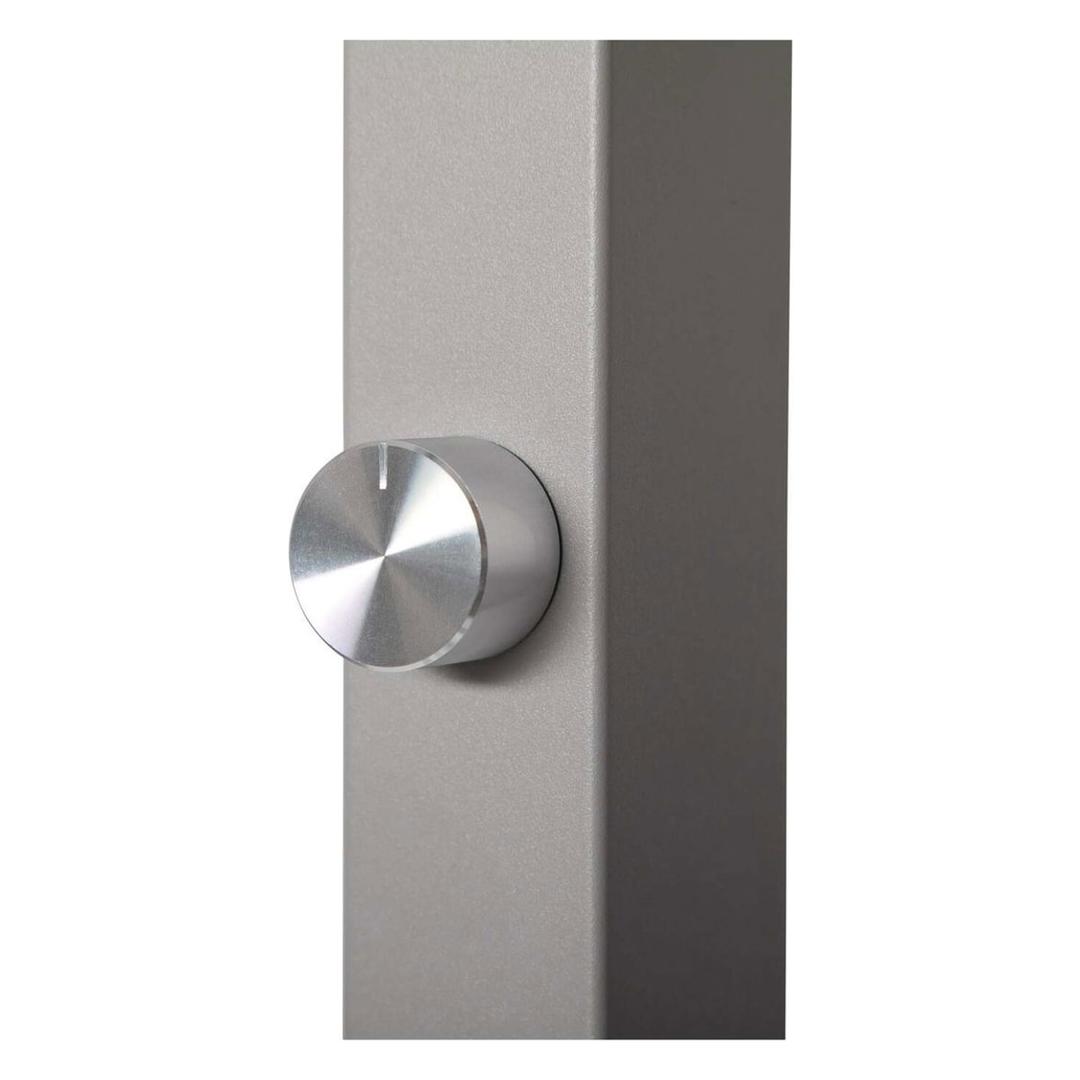 Lampadaire LED dimmable, direct et indirect jura argent MAUL - Lampadaire LED dimmable MAULjura argent, détail