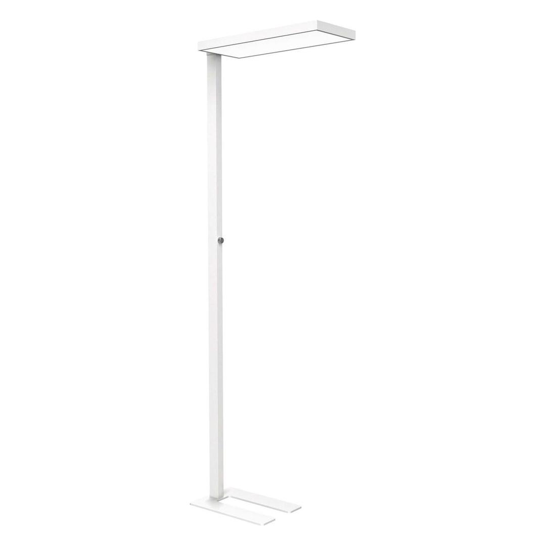 Lampadaire LED dimmable, direct et indirect jura blanc MAUL - Lampadaire LED dimmable MAULjura blanc, vue d'ensemble