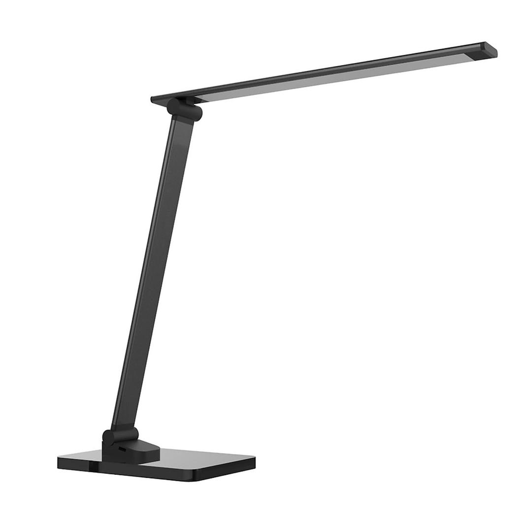 Lampe de bureau LED alimentée par USB POPY UNILUX - Lampe de bureau LED alimentée par USB UNILUX POPY noir, vue d'ensemble