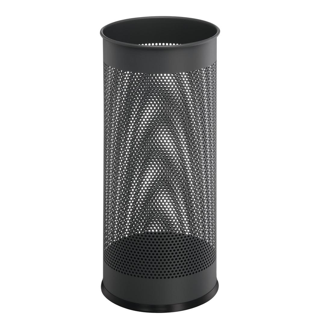 Porte-parapluies rond, 28,5 litres rond ajouré anthracite DURABLE - Porte-parapluies rond DURABLE rond ajouré anthracite, vue d'ensemble