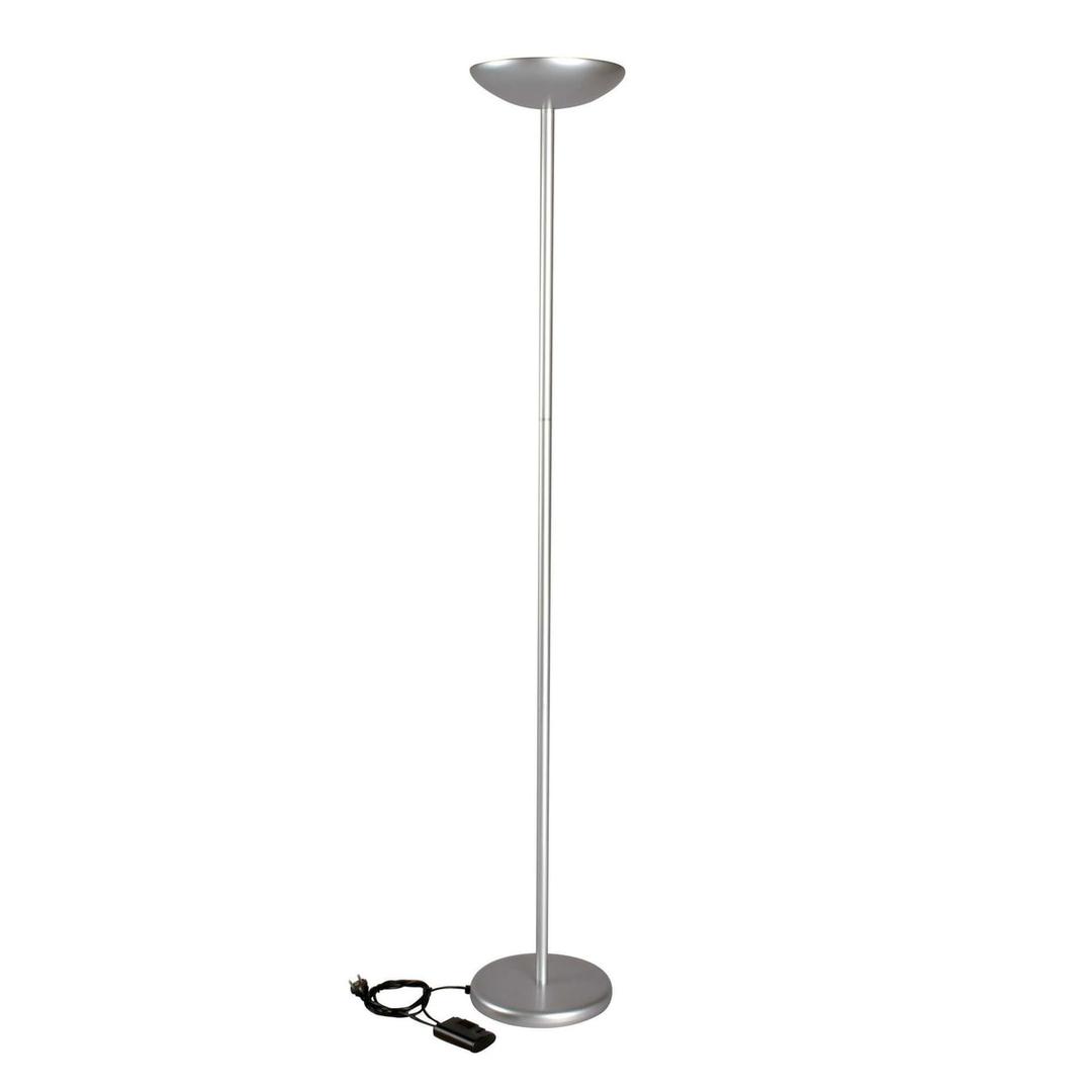 Lampadaire halogène dimmable, éclairage indirect sky argent MAUL - Lampadaire halogène dimmable MAULsky argent, vue d'ensemble