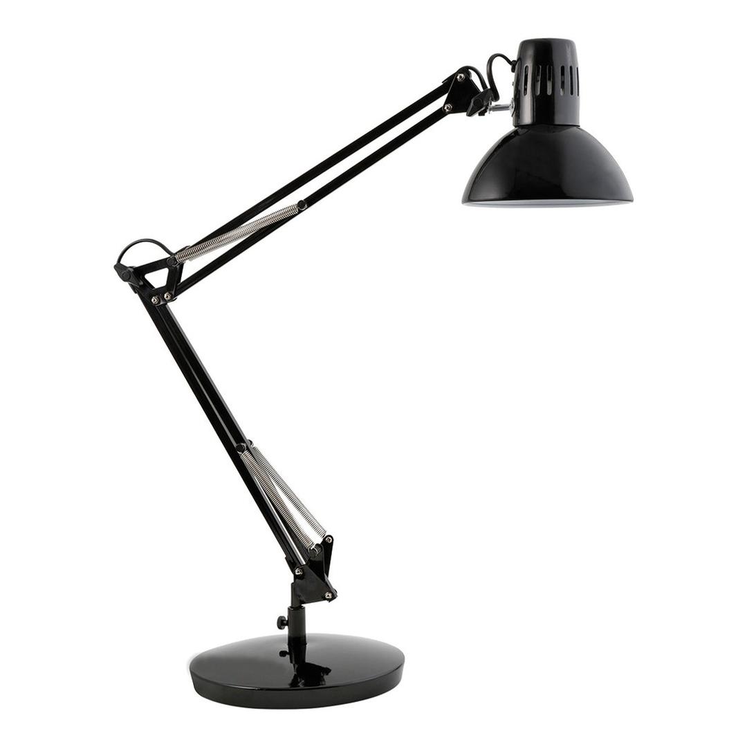 Lampe architecte sans ampoule, socle et pince ARCHI ALBA - Lampe architecte sans ampoule ALBA ARCHI noir, vue d'ensemble