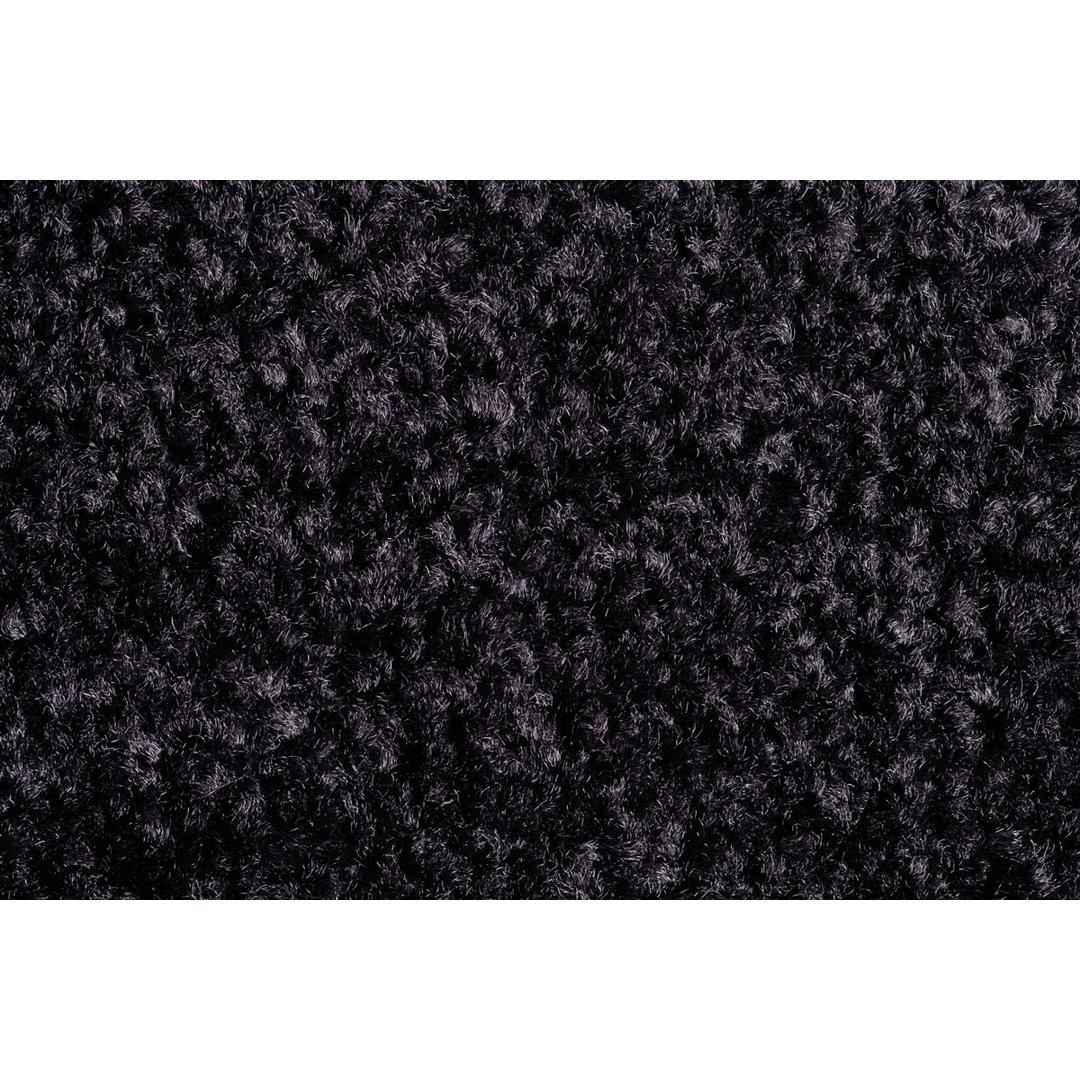 Tapis anti-salissure d'intérieur, lavable EAZYCARE COLOR noir 40 × 60 cm MILTEX - Tapis anti-salissure miltex EAZYCARE COLOR noir 40 × 60 cm, velours en polyamide en gros plan