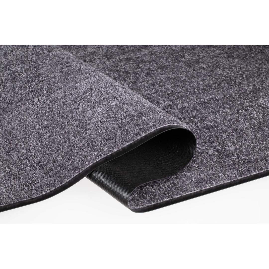 Tapis anti-salissure d'intérieur, lavable EAZYCARE COLOR gris 40 × 60 cm MILTEX - Tapis anti-salissure miltex EAZYCARE COLOR gris 40 × 60 cm, coin replié, dos en vinyle