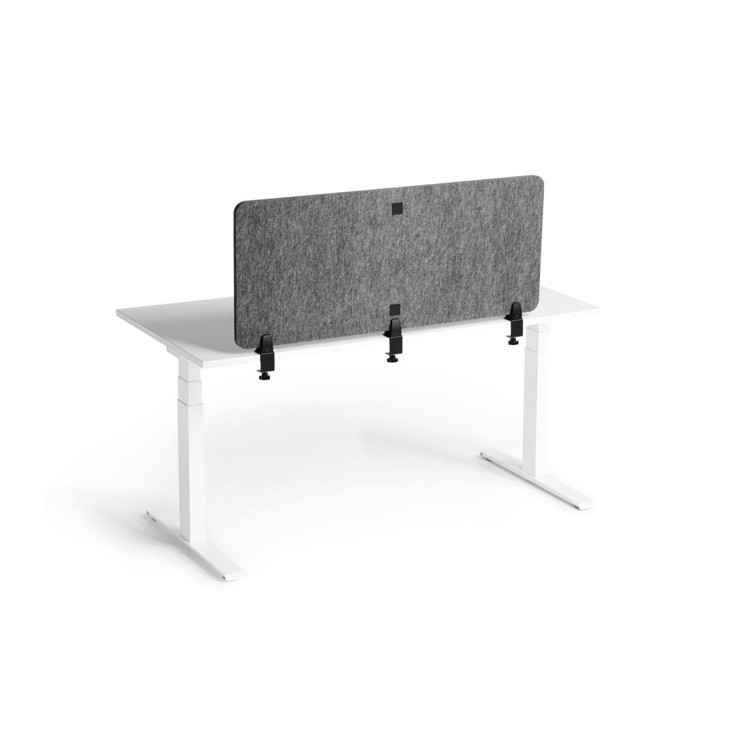Écran de bureau acoustique, 120 x 50 cm EFFECT 120 DURABLE - Écran de bureau acoustique DURABLE EFFECT 120, fixé par pinces au bord du bureau