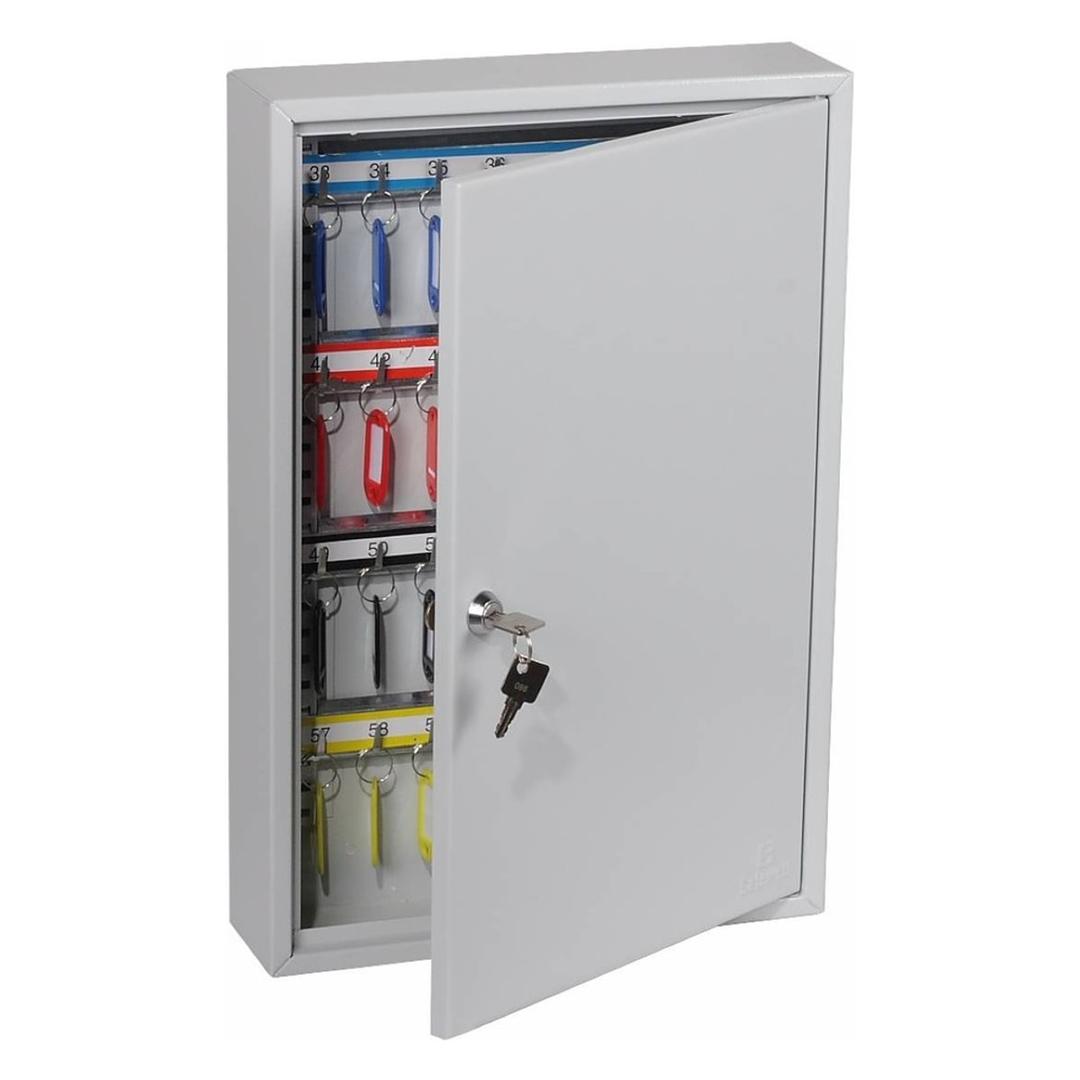 Armoire à clés murale, 64 clés KC0602K PHOENIX - Armoire à clés murale Phoenix KC0602K, porte ouverte