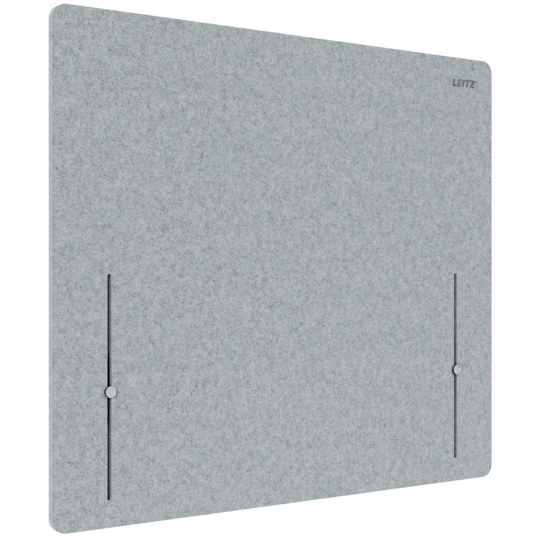 Écran de bureau acoustique réglable en hauteur, 80 x 70 cm séparateur réglable 80 cm LEITZ - Écran de bureau acoustique réglable en hauteur LEITZ séparateur réglable 80 cm, vue d'ensemble