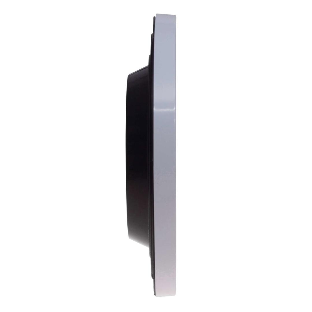 Horloge murale radio-pilotée, Ø 30 cm step 30 radio blanc MAUL - Horloge murale radio-pilotée MAUL step 30 radio blanc, profil