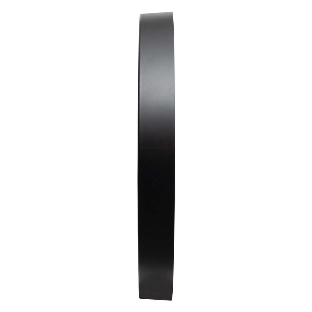 Grande horloge murale radio-pilotée, Ø 47,7 cm climb noir MAUL - Grande horloge murale radio-pilotée MAUL climb noir, profil