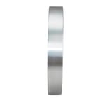 Horloge d'extérieur radio-pilotée, Ø 35,5 cm HOREXTRARC blanc et argent ALBA - Horloge d'extérieur radio-pilotée ALBA HOREXTRARC blanc et argent, profil