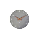 Horloge murale en bois silencieuse, Ø 30 cm HORMILENA gris ALBA - Horloge murale en bois silencieuse ALBA HORMILENA gris, vue d'ensemble