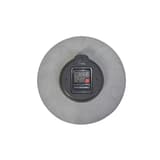 Horloge murale en bois silencieuse, Ø 30 cm HORMILENA gris ALBA - Horloge murale en bois silencieuse ALBA HORMILENA gris, dos de l'horloge