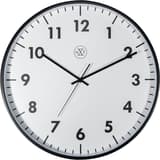 Grande horloge murale silencieuse, Ø 40,5 cm NXT New noir NEXTIME - Grande horloge murale silencieuse NeXtime NXT New noir, vue d'ensemble