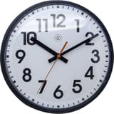 Horloge murale à quartz, Ø 26 cm NXT Peter noir NEXTIME - Horloge murale à quartz NeXtime NXT Peter noir, vue d'ensemble