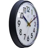 Horloge murale à quartz, Ø 26 cm NXT Peter noir NEXTIME - Horloge murale à quartz NeXtime NXT Peter noir, profil