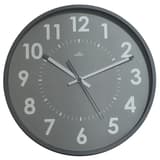 Horloge murale silencieuse, Ø 31 cm Orium silencieuse gris CEP - Horloge murale silencieuse CEP Orium silencieuse gris, vue d'ensemble