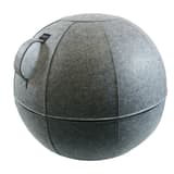 Ballon d'assise, housse en feutre ERGO SPHERE gris UNILUX - Ballon d'assise UNILUX ERGO SPHERE gris, vue d'ensemble