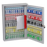 Armoire à clés murale, 100 clés KC0603K PHOENIX - Armoire à clés murale Phoenix KC0603K, intérieur avec les porte-clés