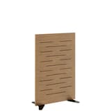 Cloison acoustique en bois, 79,5 x 125 cm cloison acoustique bois 1250 PAPERFLOW - Cloison acoustique en bois PAPERFLOW cloison acoustique bois 1250, vue d'ensemble sur ses pieds