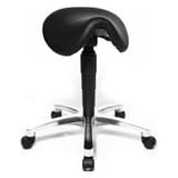 Tabouret selle Bonanza cuir noir TOPSTAR - Tabouret selle Topstar Bonanza cuir noir, vue d'ensemble