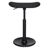 Tabouret assis-debout Sitness H2 noir TOPSTAR - Tabouret assis-debout Topstar Sitness H2 noir, position basse