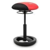 Tabouret actif gaming Sitness RS Bob rouge / noir TOPSTAR - Tabouret actif gaming Topstar Sitness RS Bob rouge / noir, vue de face