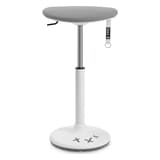 Tabouret assis-debout Sitness X Stool 30 gris TOPSTAR - Tabouret assis-debout Topstar Sitness X Stool 30 gris, vue d'ensemble