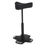 Appui assis-debout Sitness Work High noir TOPSTAR - Appui assis-debout Topstar Sitness Work High noir, vue de face