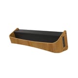 Lampe de luminothérapie LED, debout ou couchée Dayvia MOBILLY UNILUX - Lampe de luminothérapie LED UNILUX Dayvia MOBILLY noir et bambou couchée, vue de dos