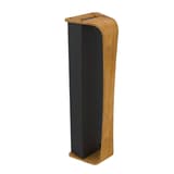Lampe de luminothérapie LED, debout ou couchée Dayvia MOBILLY UNILUX - Lampe de luminothérapie LED UNILUX Dayvia MOBILLY noir et bambou debout, vue de dos