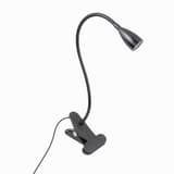 Lampe LED à pince, bras flexible SNOKE UNILUX - Lampe LED à pince UNILUX SNOKE noire