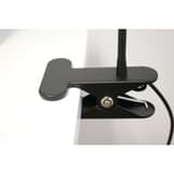 Lampe LED à pince, bras flexible SNOKE UNILUX - Lampe LED à pince UNILUX SNOKE, pince à coussins en caoutchouc