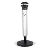 Cendrier sur colonne en inox Infinity sur base RUBBERMAID - Cendrier sur colonne en inox Rubbermaid Infinity sur base, vue d'ensemble