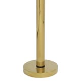 Cendrier sur pied en inox, socle béton SMOKER POLE doré SECURIT - Cendrier sur pied en inox Securit SMOKER POLE doré, socle