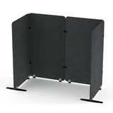 Panneau acoustique modulaire, 80 cm de large Modular Sculpo 140 cm ARCHYI - Panneau acoustique ARCHYI Modular Sculpo, exemple de composition sur grands pieds