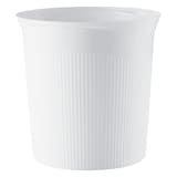 Corbeille à papier, plastique recyclé Re-LOOP 13 litres HAN - Corbeille à papier HAN Re-LOOP 13 litres blanche, vue d'ensemble