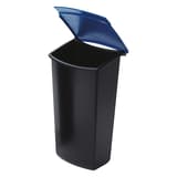 Insert à déchets, à accrocher insert MONDO avec couvercle HAN - Insert à déchets HAN pour corbeille MONDO, avec couvercle couvercle bleu, détail