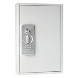 Armoire à clés murale à code électronique, 21 ou 32 clés Armoire à clés à serrure électronique WEDO - Armoire à clés à serrure électronique WEDO 32 clés, vue d'ensemble, porte fermée