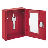 Boîte murale pour clé de secours, avec marteau Boîte à clé de secours WEDO - Boîte murale pour clé de secours WEDO Boîte à clé de secours, vue d'ensemble, porte ouverte