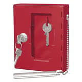 Boîte murale pour clé de secours, avec marteau Boîte à clé de secours WEDO - Boîte murale pour clé de secours WEDO Boîte à clé de secours, vue de face